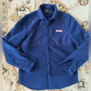 Vineyard Vines Men Fleece Shirt Jacket
